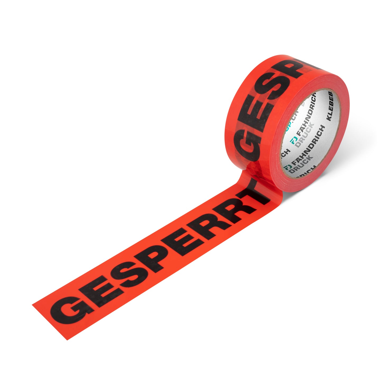 PVC-Klebeband «Gesperrt» 50mm x 66m