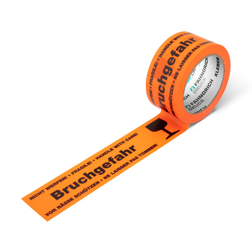 PVC-Klebeband «Bruchgefahr» 50mm x 66m